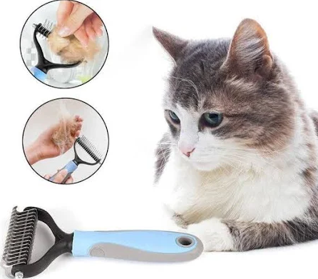 Deshedding brush