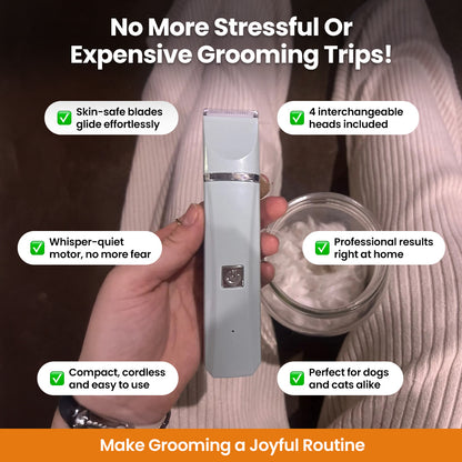 FurEase™ Pet Hair Trimmer Shaver